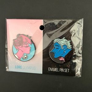 Lore Olympus enamel pins